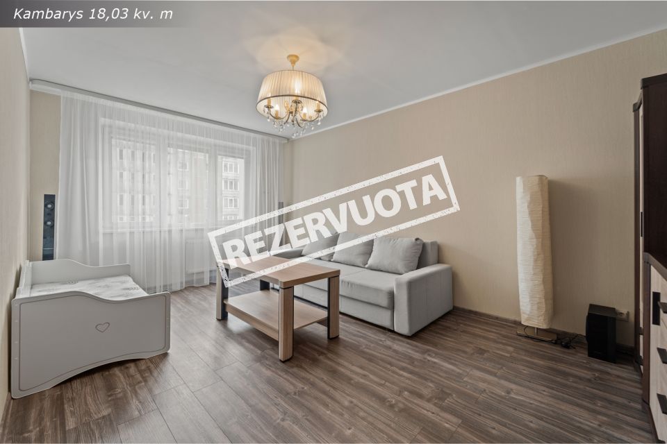 Puikus 2 kambarių  su holu butas Klaipėdoje!