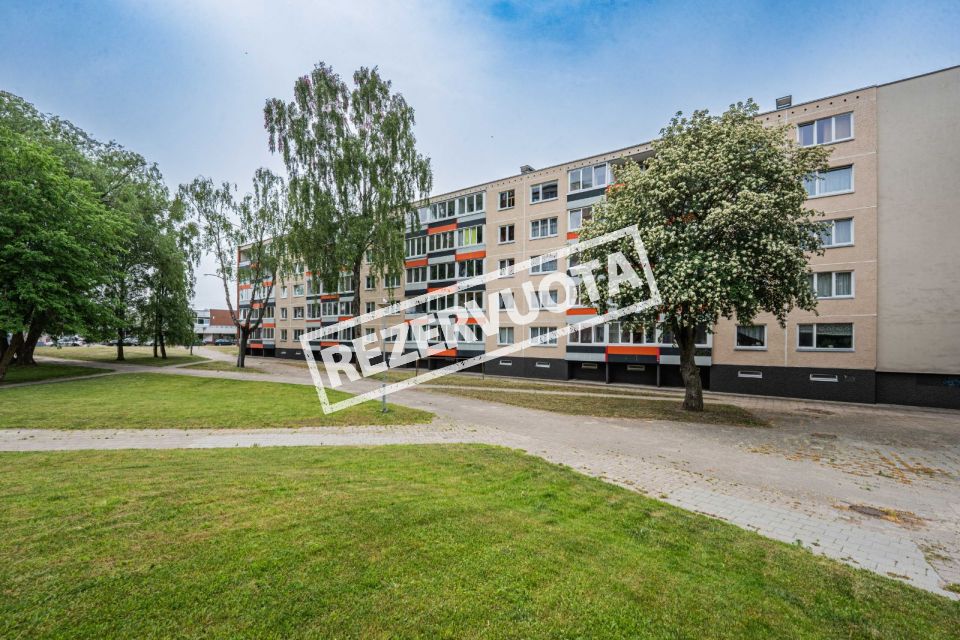 Renovuotame name! Jaukus 1 kambario butas su baldais ir buitine technika | Taikos pr. 77, Klaipėdoje