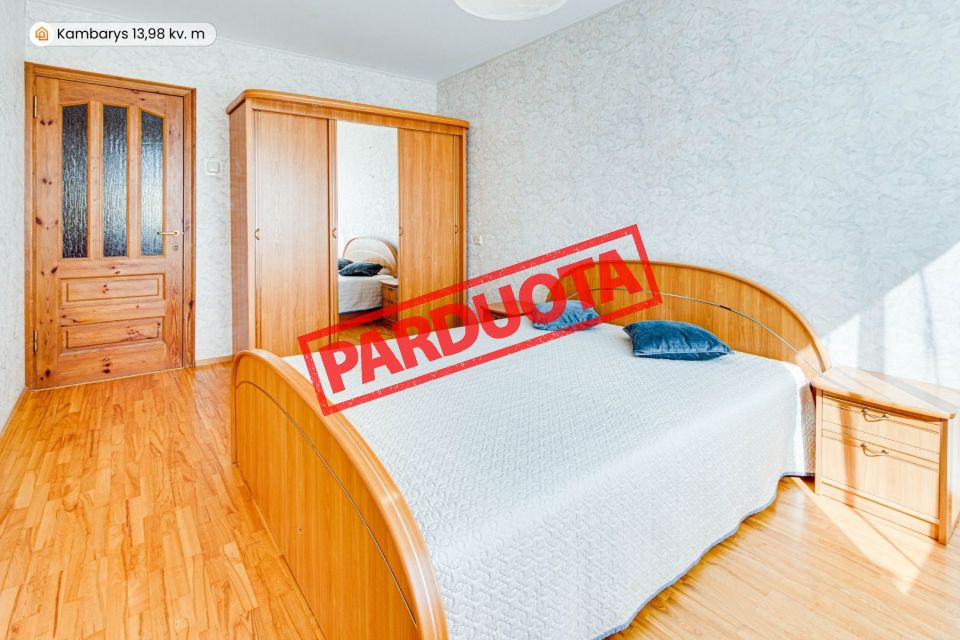 Parduodamas 3 kambarių butas Krymo g. 8, Šiauliuose