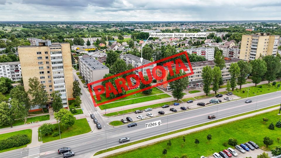 Parduodamas 3 kambarių butas &Scaron;iauliuose, Tilžės g. 38