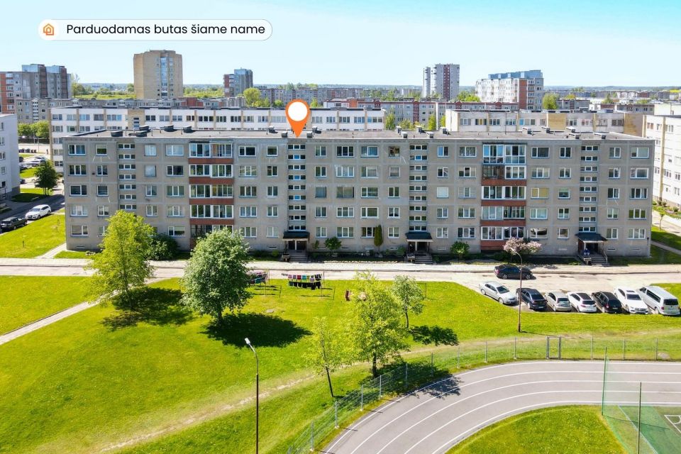 Parduodamas 1 kambario butas Gegužių g. 47, Šiauliuose