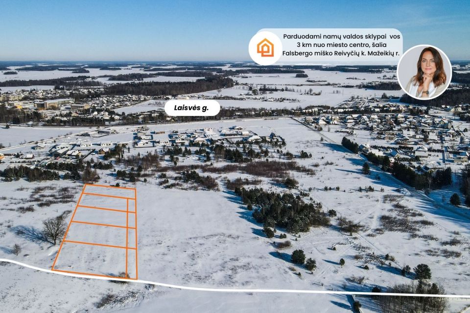 Parduodami namų valdos sklypai Pumpurų g., Reivyčių k., Mažeikių r.