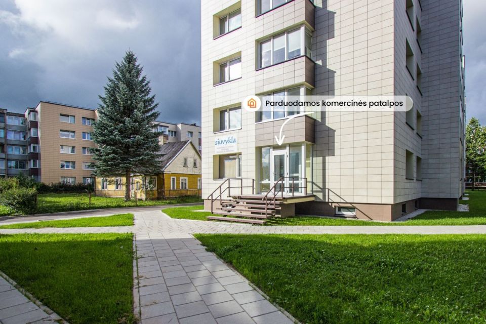 PARDUODAMOS KOMERCINĖS PATALPOS ŽEMAITIJOS G. 43, MAŽEIKIUOSE