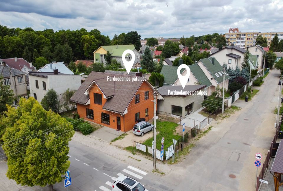 Srategiškai geroje vietoje!!! Parduodamos komercinės paskirties patalpos Radviliškyje, Žalgirio g. 5