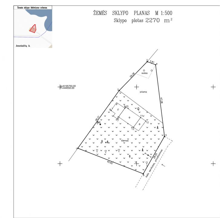 Parduodami unikalūs sklypai prie vandens telkinio, formuojamame 6 - ių erdvių sklypų, nedidelės koncentracijos kvartale - &bdquo;&Scaron;iaulių Jūros Krantas&ldquo;.