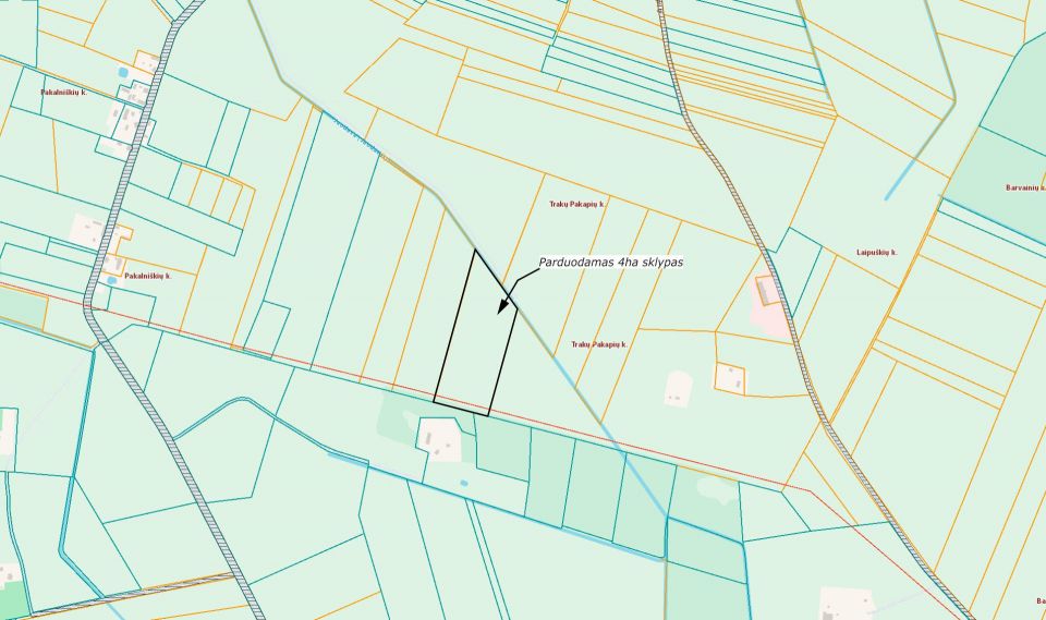 Parduodami du sklypai 4 ha ir 2,06ha žemės ūkio ir mi&scaron;ko ūkio paskirties sklypai. Sklypas randasi Pakruojo r.