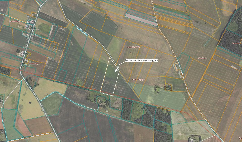Parduodami du sklypai 4 ha ir 2,06ha žemės ūkio ir mi&scaron;ko ūkio paskirties sklypai. Sklypas randasi Pakruojo r.