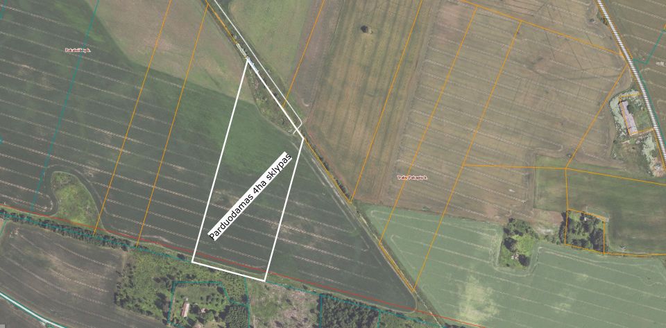 Parduodami du sklypai 4 ha ir 2,06ha žemės ūkio ir mi&scaron;ko ūkio paskirties sklypai. Sklypas randasi Pakruojo r.