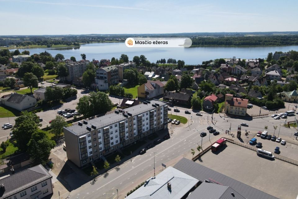 IŠMOKĖTA RENOVACIJA! Parduodamas 2 k. butas centre, Gedimino g., Telšiuose