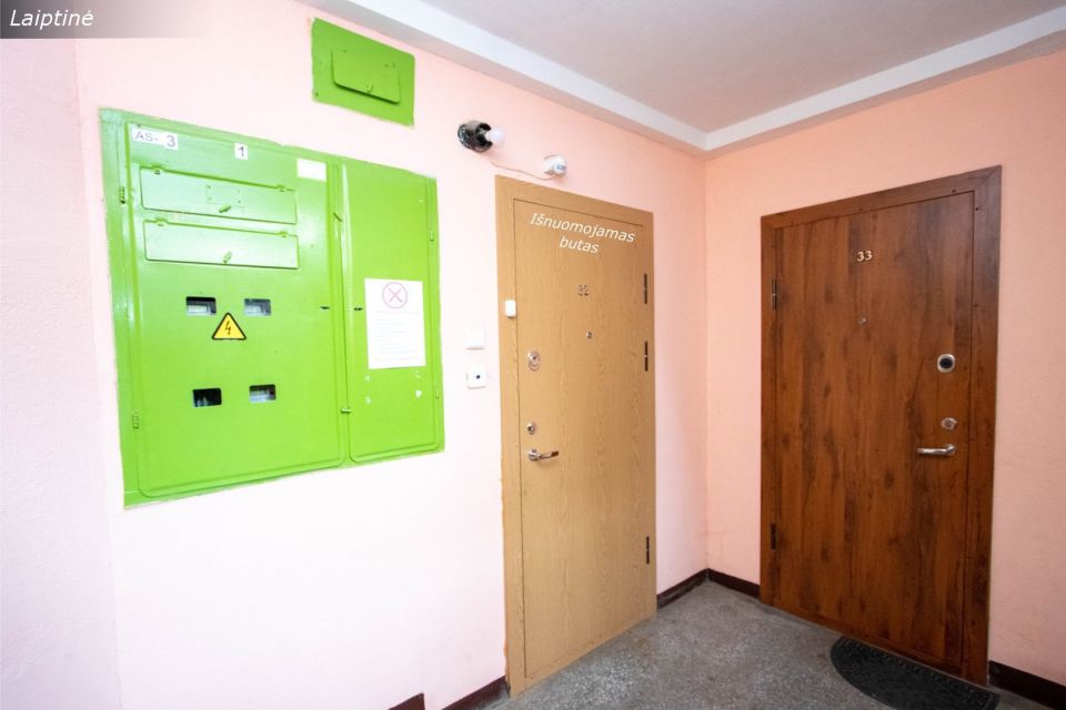I&scaron;nuomojamas 1-no kambario butas K.Korsako g. 2, &Scaron;iaulių mieste