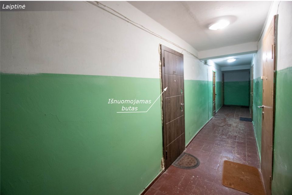 I&scaron;nuomojamas 1 kambario butas &Scaron;iaulių miesto centre, Dvaro g. 64