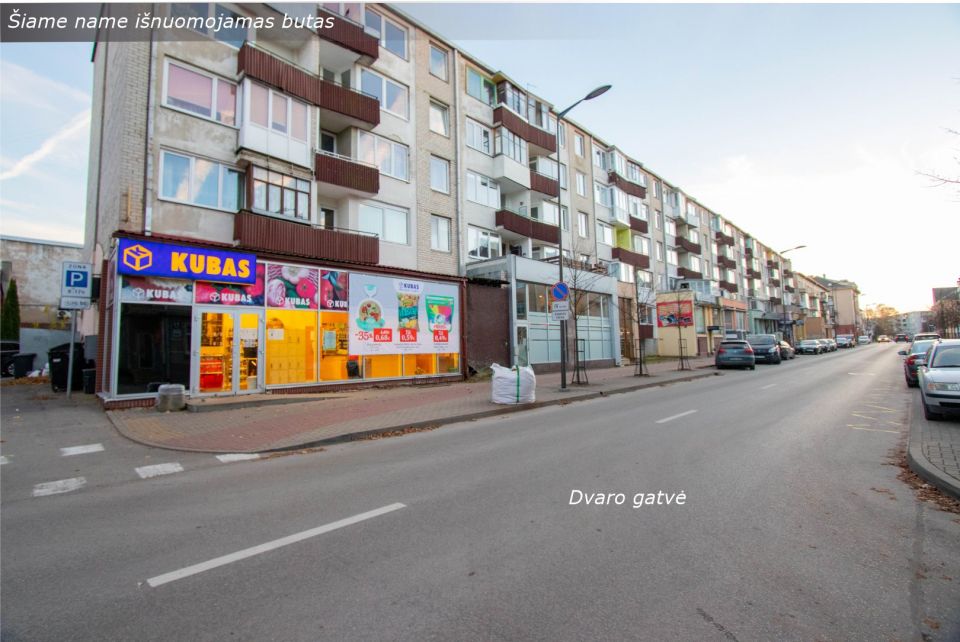 I&scaron;nuomojamas 1 kambario butas &Scaron;iaulių miesto centre, Dvaro g. 64