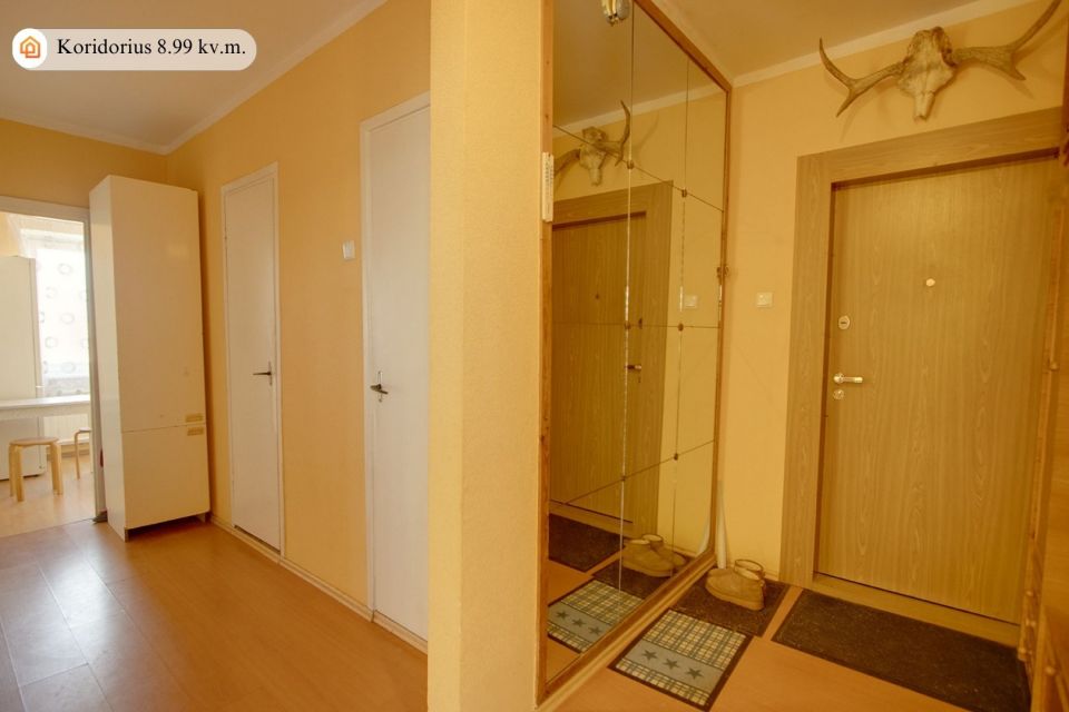 I&scaron;nuomojamas  2-jų kambarių butas Vėtrungės g. 14, Kaunas