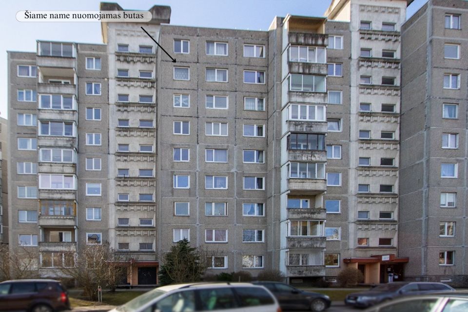 I&scaron;nuomojamas  2-jų kambarių butas Vėtrungės g. 14, Kaunas