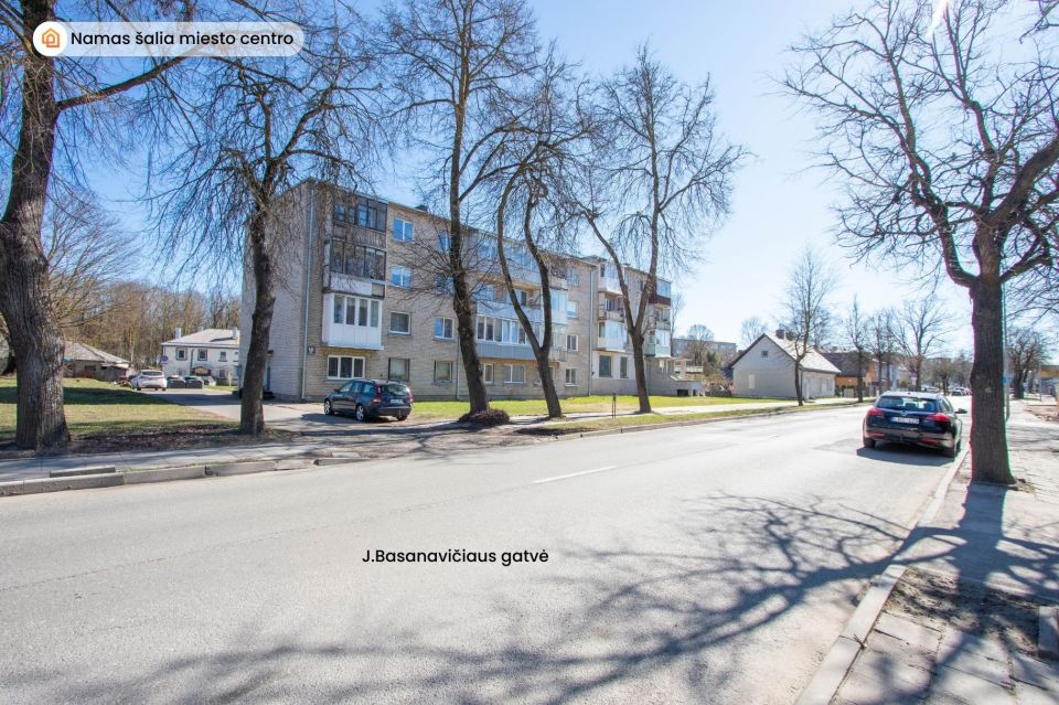 Išnuomojamas erdvus 1 kambario butas centrinėje miesto dalyje, Basanavičiaus g. 18A, Šiauliuose
