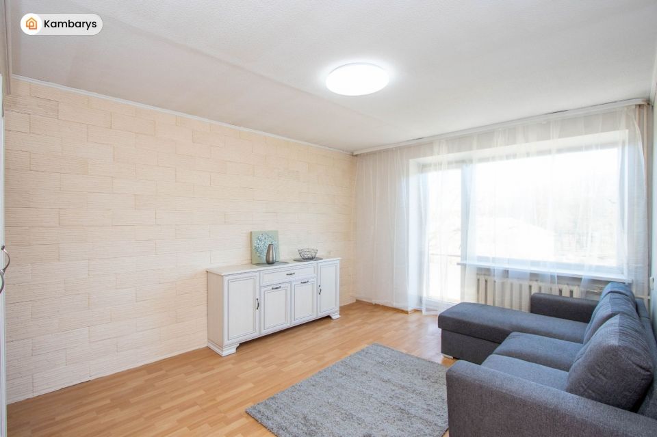Išnuomojamas erdvus 1 kambario butas centrinėje miesto dalyje, Basanavičiaus g. 18A, Šiauliuose