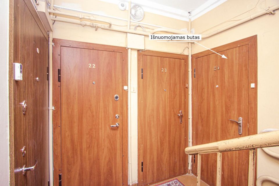 Išnuomojamas miesto centre pilnai įrengtas 2 kambarių butas, Vasario 16-osios g. 31, Šiauliuose
