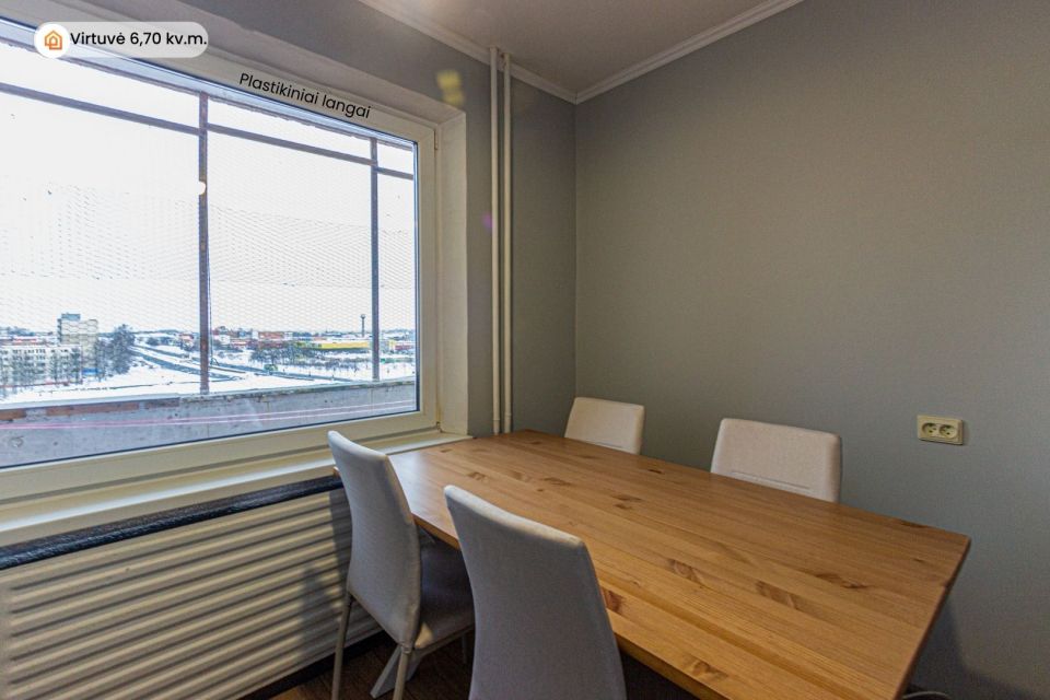 I&scaron;nuomojamas  tvarkingas 2 kambarių butas Klaipėdos mieste,  I.Simonaitytės g.- 7