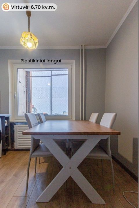 I&scaron;nuomojamas  tvarkingas 2 kambarių butas Klaipėdos mieste,  I.Simonaitytės g.- 7