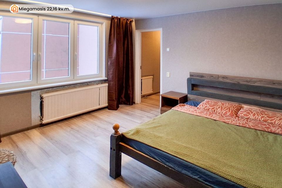 I&scaron;nuomojamas  tvarkingas 2 kambarių butas Klaipėdos mieste,  I.Simonaitytės g.- 7