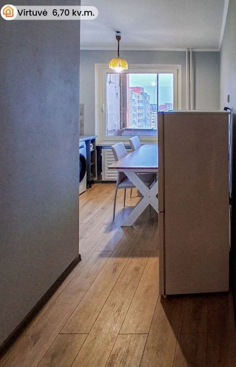 I&scaron;nuomojamas  tvarkingas 2 kambarių butas Klaipėdos mieste,  I.Simonaitytės g.- 7