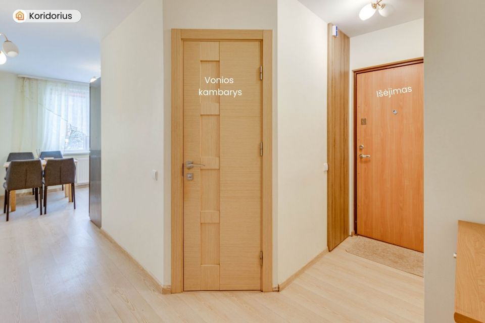 I&scaron;nuomojamas tvarkingas 2 &ndash; jų kambarių butas 2 &ndash; ame auk&scaron;te Dainų g. 6, &Scaron;iauliuose