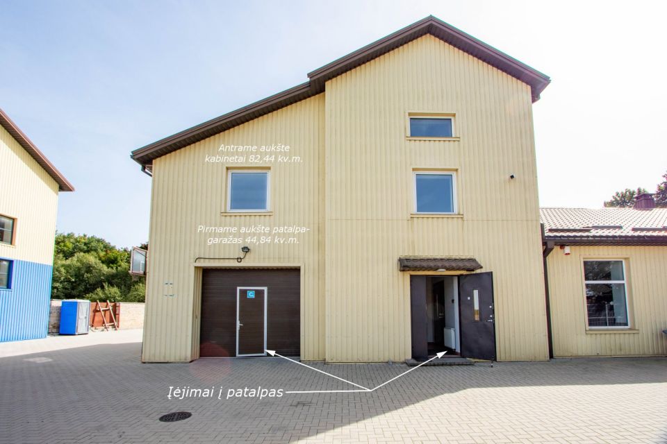 Išnuomojamos 127,28 kv. m., ofisų, sandėliavimo - gamybinės patalpos, Plytinės g.6, Aleksandrijoje, Šiaulių r.