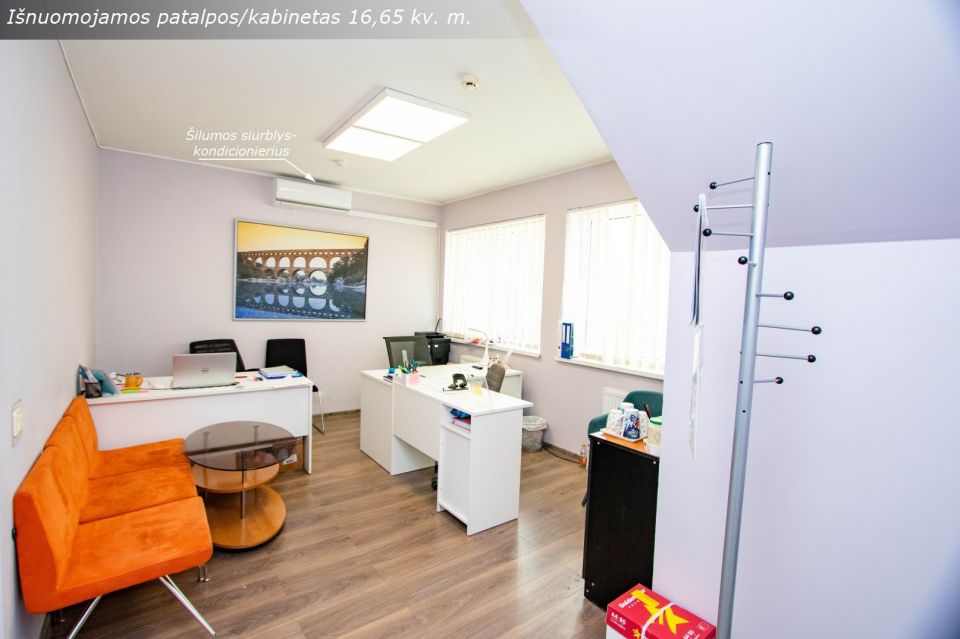I&scaron;nuomojamos įrengtos 20,59 kv. m komercinės paskirties patalpos/kabinetas Statybininkų g. 21C, &Scaron;iauliai