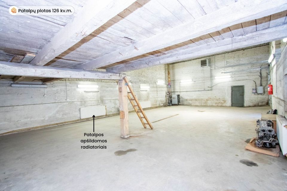 Išnuomojamos Šiaulių miesto pietinėje dalyje, Mažosios Lietuvos g.3H, 126 kv. m. bendro ploto patalpos