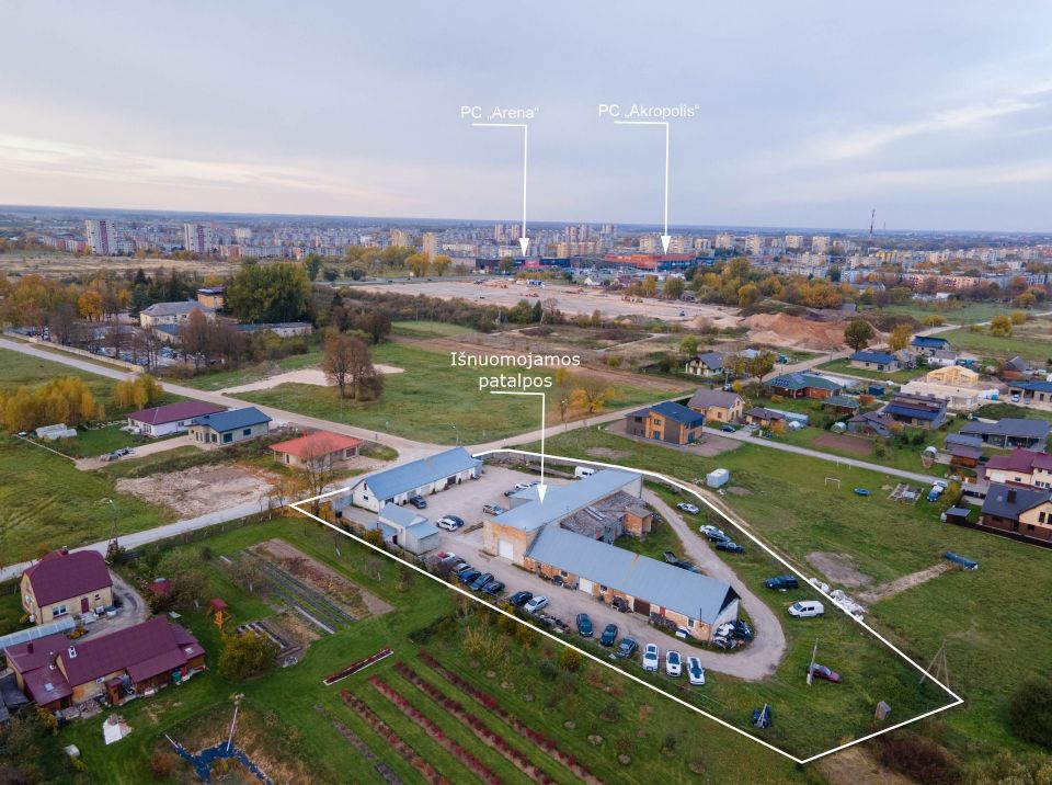 Išnuomojamos Šiaulių miesto pietinėje dalyje, Mažosios Lietuvos g.3H, 126 kv. m. bendro ploto patalpos