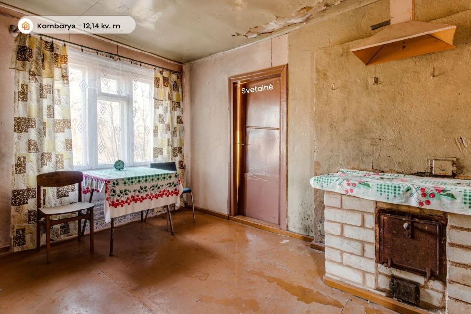 I&scaron;skirtinėje vietoje, ant upės kranto parduodama sodyba su 25,35 arų sklypu, Tel&scaron;iu rajone, Kaunatavoje, Dvaro g. 3