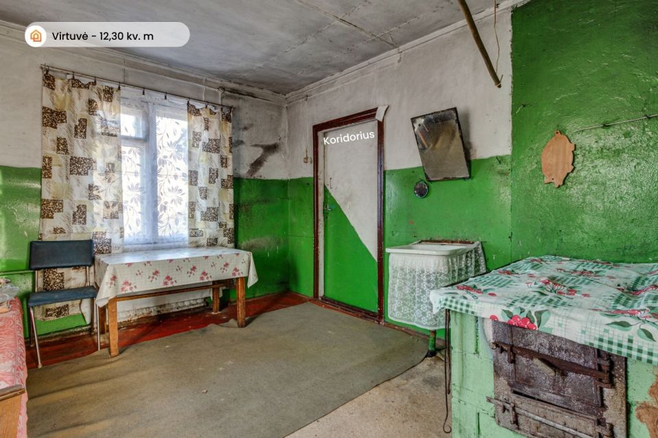 I&scaron;skirtinėje vietoje, ant upės kranto parduodama sodyba su 25,35 arų sklypu, Tel&scaron;iu rajone, Kaunatavoje, Dvaro g. 3