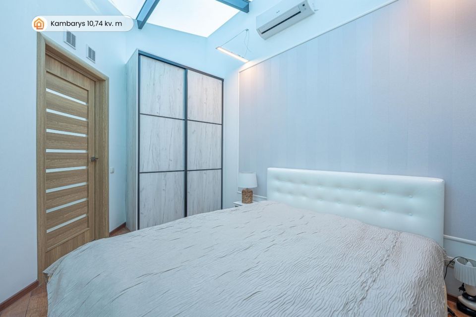 IŠSKIRTINIAI MANSARDINIAI APARTAMENTAI SU ĮSPŪDINGA TERASA KLAIPĖDOS CENTRE, H.MANTO G. 31A