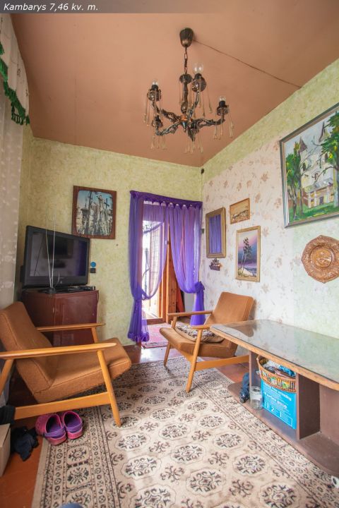 Kurtuvėnų regioniniame parke, Linartų kaime, parduodamas sodo namas su 6,32 arų sklypu.
