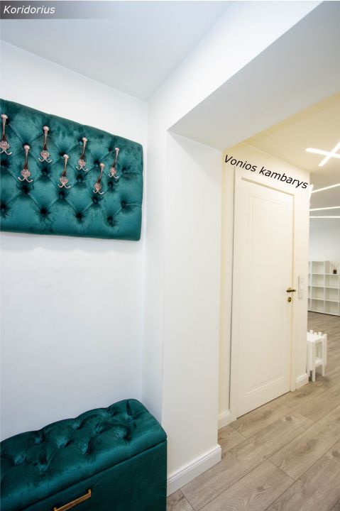 Miesto centre i&scaron;nuomojamas suremontuotas 2 kambarių butas Vasario 16-osios g. 31, &Scaron;iauliuose