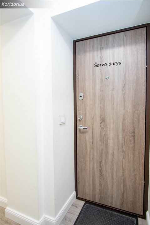 Miesto centre i&scaron;nuomojamas suremontuotas 2 kambarių butas Vasario 16-osios g. 31, &Scaron;iauliuose