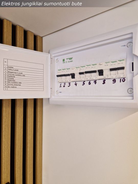 Naujai ir kokybi&scaron;kai suremontuotas 3 kambarių butas Architektų g. 6, &Scaron;iauliai.