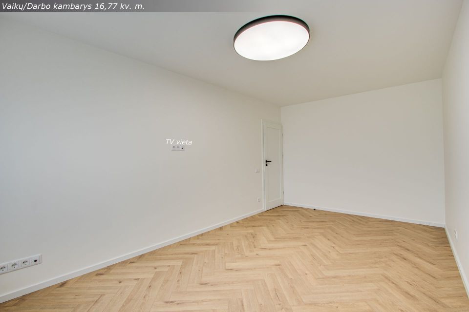 Naujai ir kokybi&scaron;kai suremontuotas 3 kambarių butas Architektų g. 6, &Scaron;iauliai.