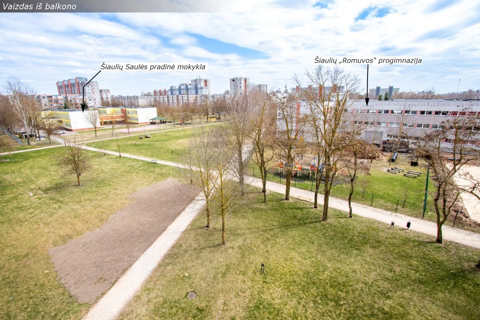 Naujai ir kokybi&scaron;kai suremontuotas 3 kambarių butas Architektų g. 6, &Scaron;iauliai.