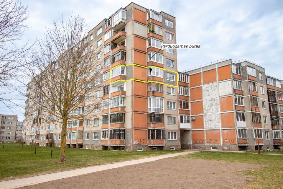 Naujai ir kokybi&scaron;kai suremontuotas 3 kambarių butas Architektų g. 6, &Scaron;iauliai.