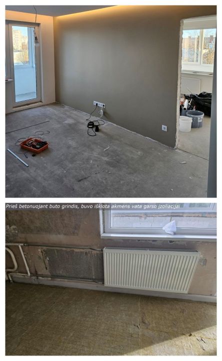 Naujai ir kokybi&scaron;kai suremontuotas 3 kambarių butas Architektų g. 6, &Scaron;iauliai.