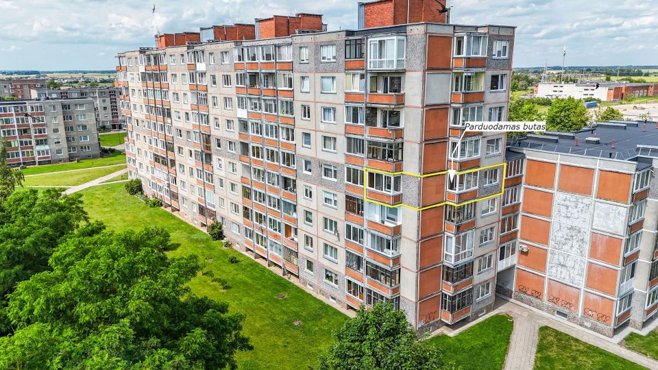 Naujai ir kokybi&scaron;kai suremontuotas 3 kambarių butas Architektų g. 6, &Scaron;iauliai.