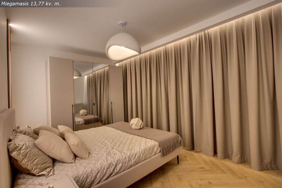 Naujai ir kokybi&scaron;kai suremontuotas 3 kambarių butas Architektų g. 6, &Scaron;iauliai.