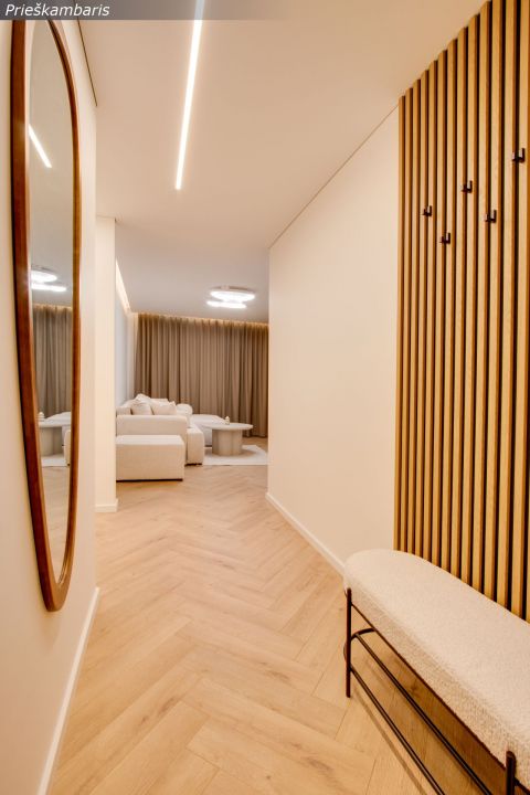 Naujai ir kokybi&scaron;kai suremontuotas 3 kambarių butas Architektų g. 6, &Scaron;iauliai.
