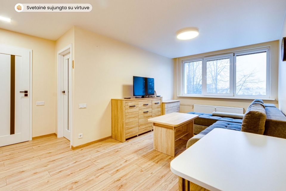Nuomojamas 2 kambarių butas 2 - ame aukšte Išradėjų g. 4a, Šiauliuose