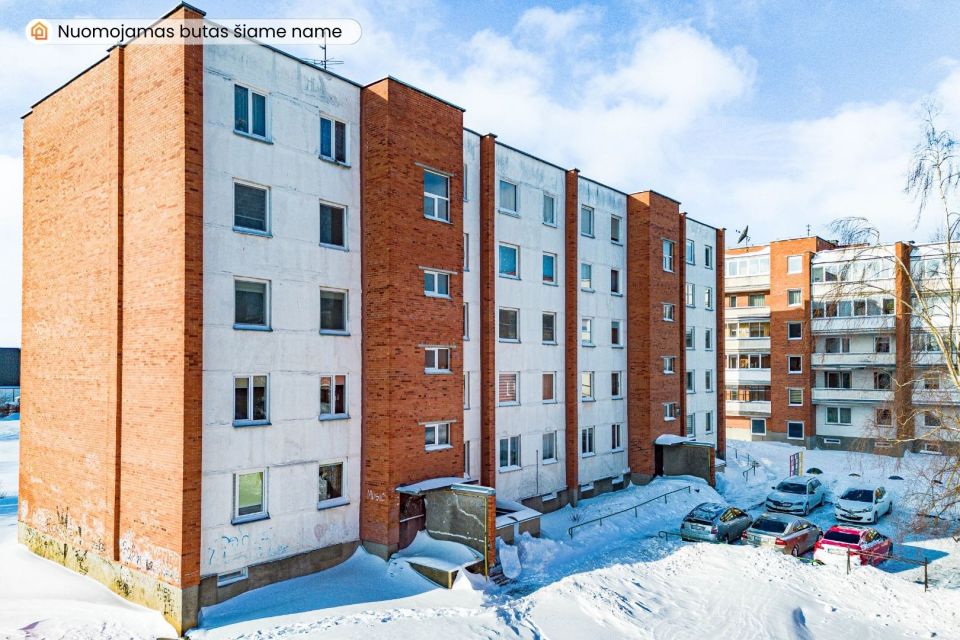 Nuomojamas jaukus ir tvarkingas 2 kambarių butas &Scaron;iauliuose, Spindulio g. 10B