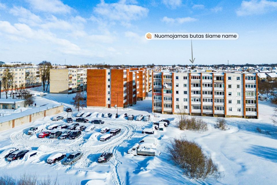 Nuomojamas jaukus ir tvarkingas 2 kambarių butas &Scaron;iauliuose, Spindulio g. 10B