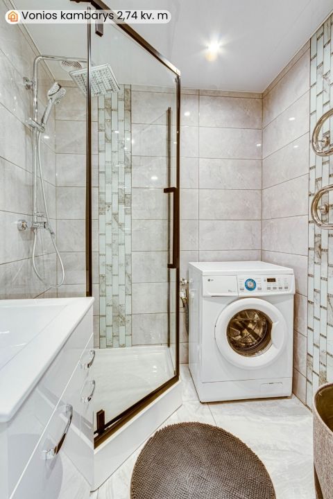 Nuomojamas jaukus ir tvarkingas 2 kambarių butas &Scaron;iauliuose, Spindulio g. 10B