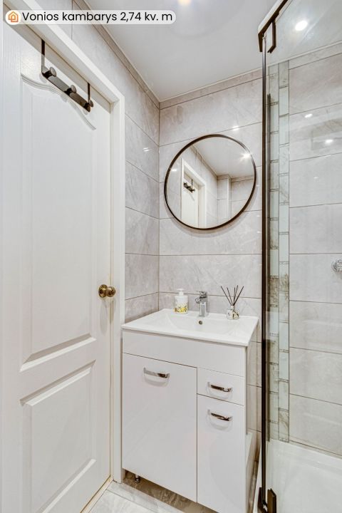 Nuomojamas jaukus ir tvarkingas 2 kambarių butas &Scaron;iauliuose, Spindulio g. 10B