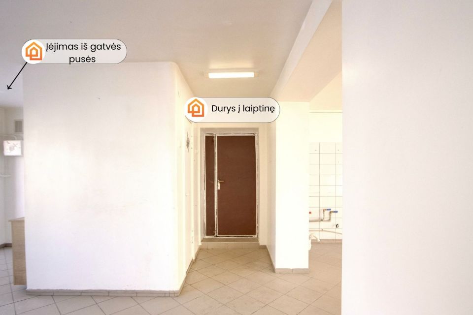 Nuomuojamos &scaron;viesios, tvarkingos komercinės paskirties patalpos Kaune, Taikos pr. 2